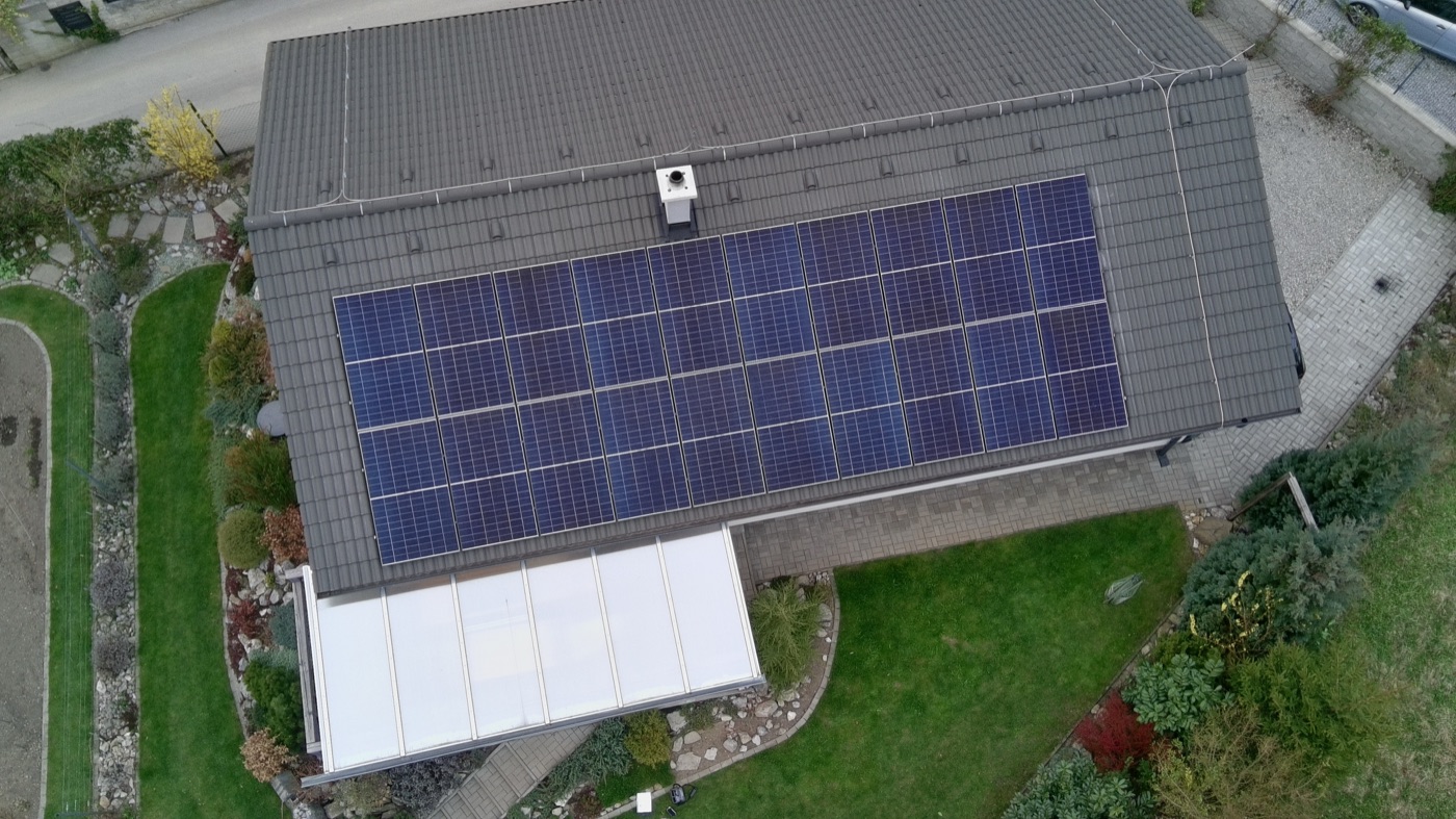 Realizácia SOLARDOM — Višňové · HFVZ 10 kWp