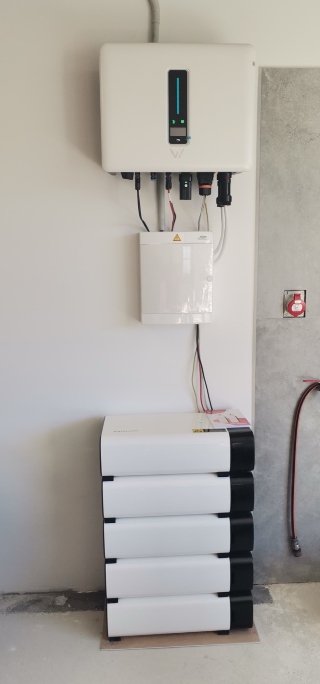 Realizácia SOLARDOM — Zázrivá · Wattsonic 8 kW + 9,20 kWh batéria