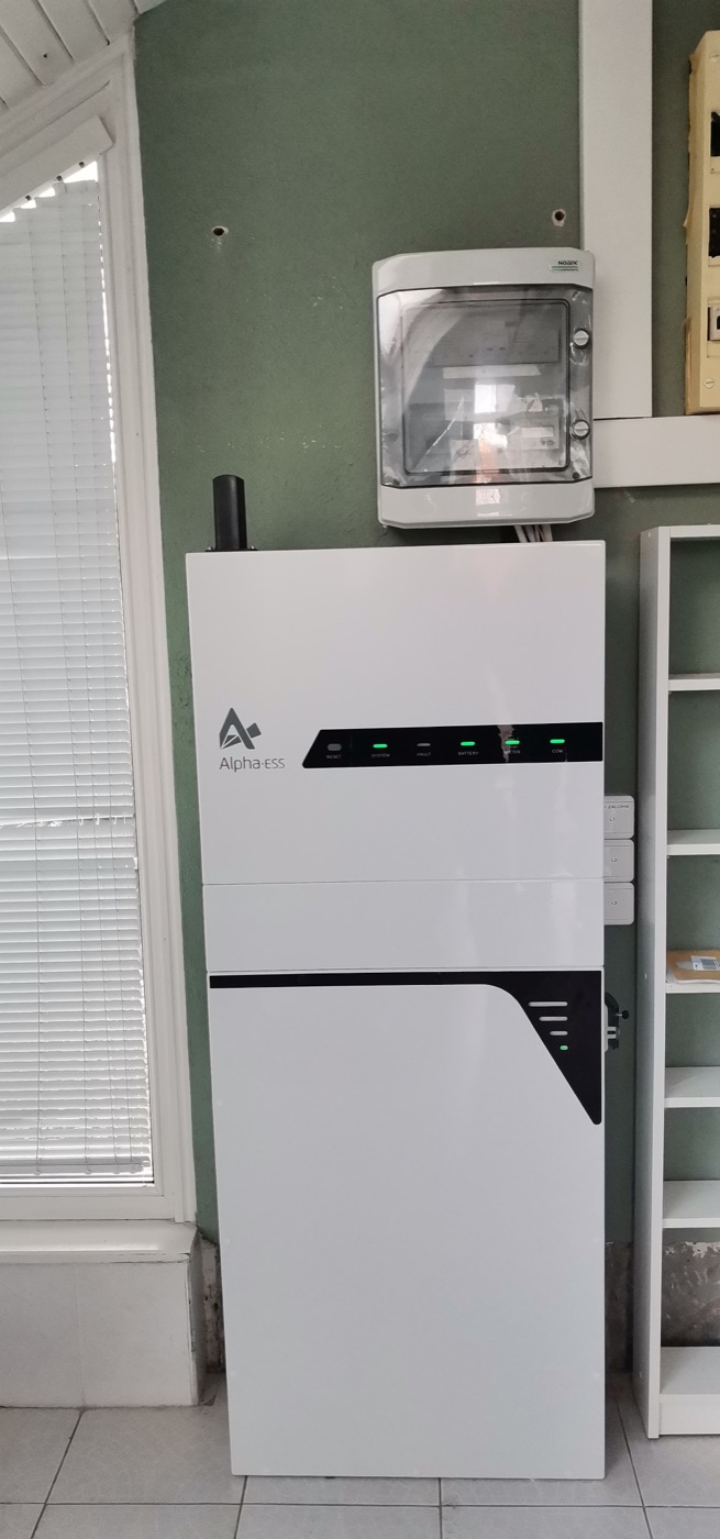 Realizácia SOLARDOM — Spišský Hrhov · Alpha ESS 10 kW + 8,20 kWh batéria
